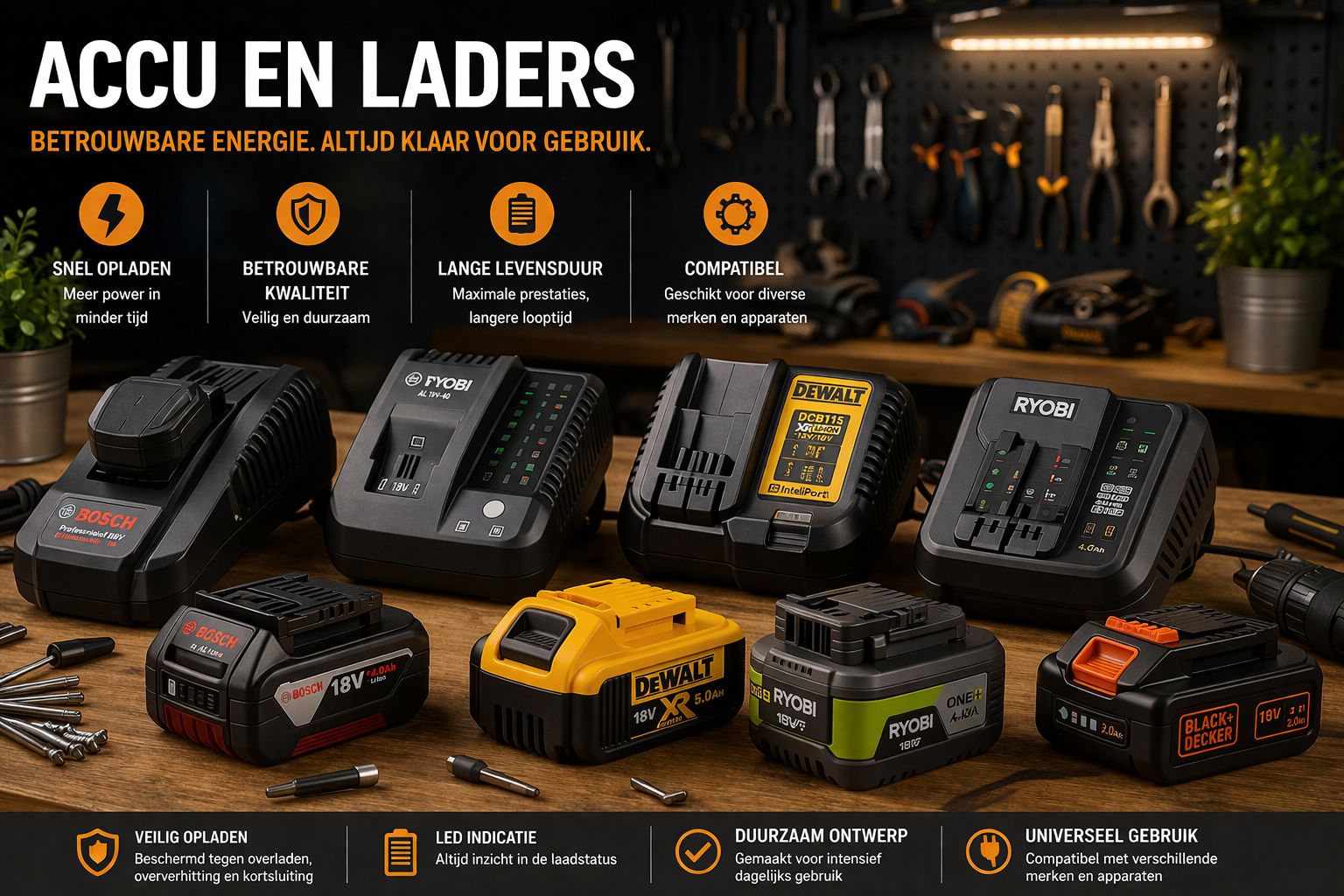 Accu en lders (Batterijen)