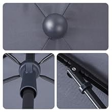 Balkon Parasol – Zonwering UPF 50+ met Opbergtas (Zonder Voet) - 
Gratis verzending in Nederland