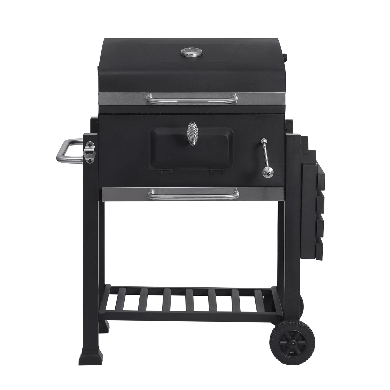 Houtskool BBQ Grill – Verstelbare Hoogte met Wielen (113 × 45,5 × 100 cm) Barbecue Grill for Garden Camping Picnic - 
Gratis verzending in Nederland