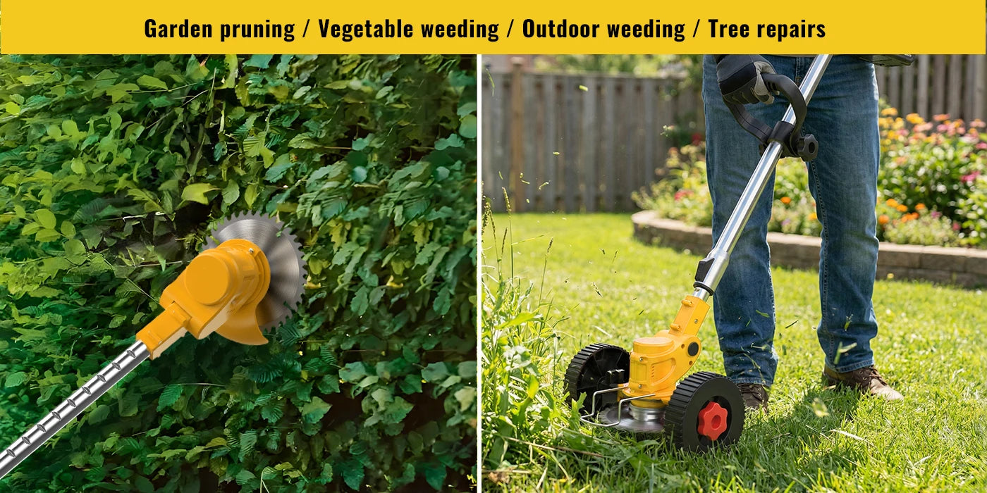 CONENTOOL 21V Accu Grastrimmer met Wielen - 
Gratis verzending in Nederland