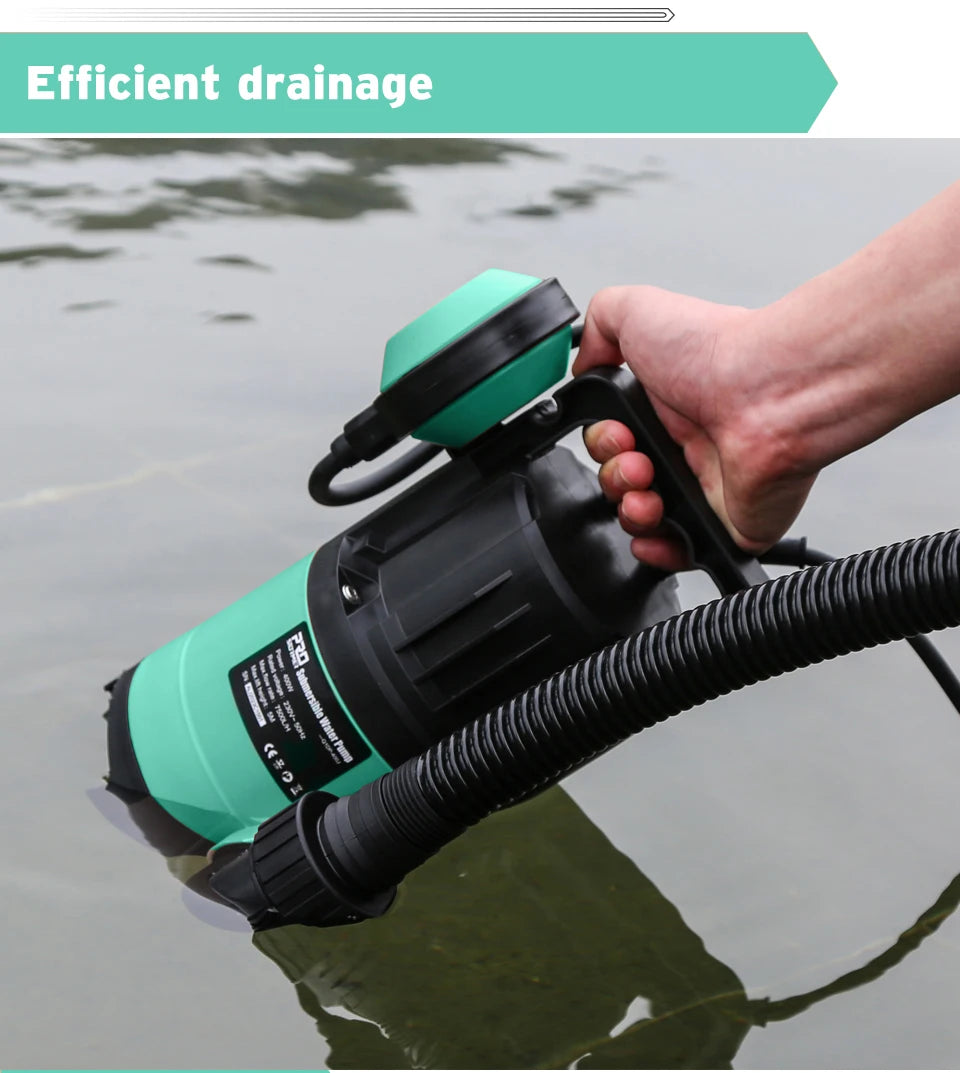 400W Dompelpomp – 7500 L/u Waterpomp voor Afvoer en Leegpompen (230V) - 
Gratis verzending in Nederland