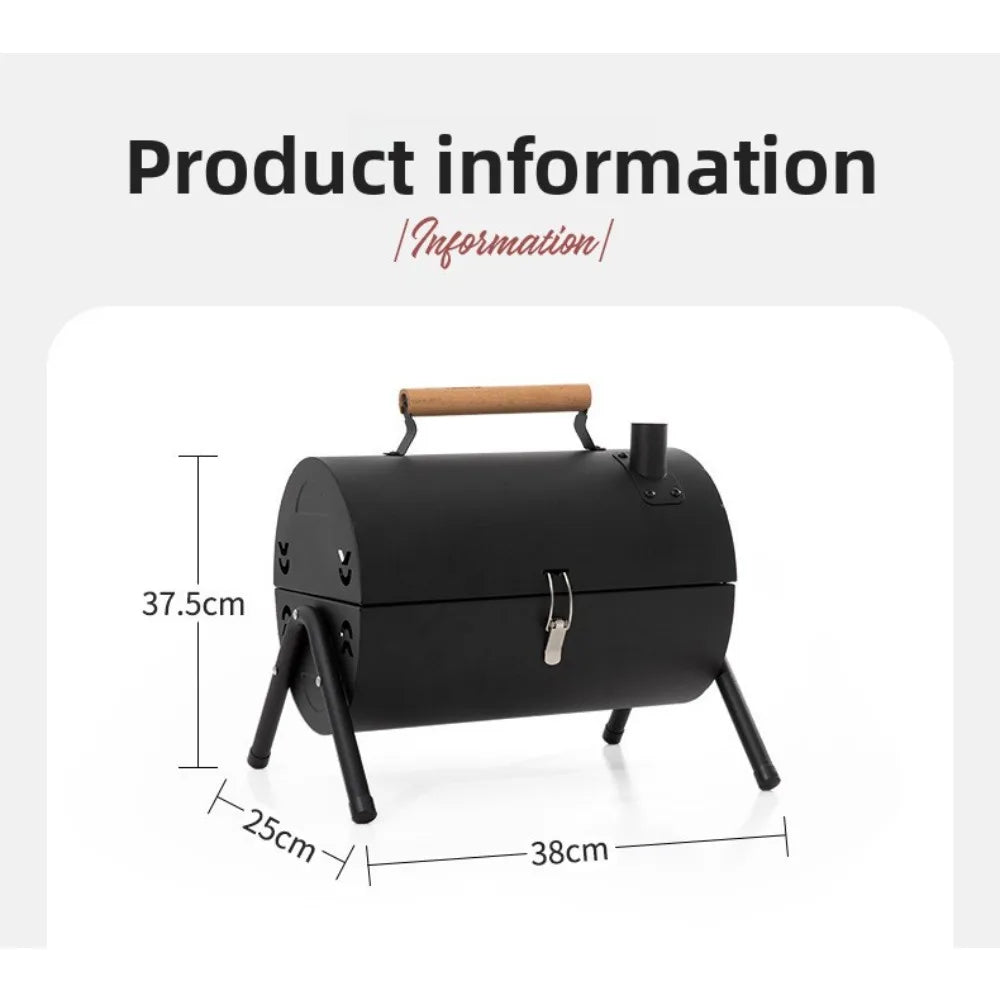 Rookloze 2-in-1 BBQ Grill – Draagbare Grill & Bakplaat voor Binnen en Buiten - 
Gratis verzending in Nederland