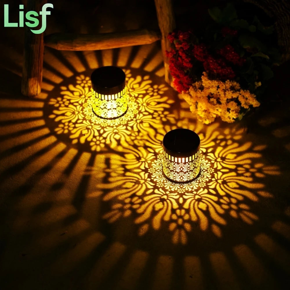 Solar Wandlamp met Pioenroos Patroon – IP65 Waterdichte Buitenverlichting - 
Gratis verzending in Nederland