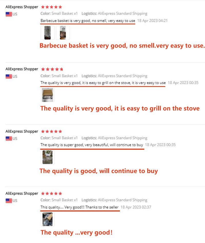 Roterende BBQ Grillmand – RVS Grilling Basket (1–4 stuks) - 
Gratis verzending in Nederland