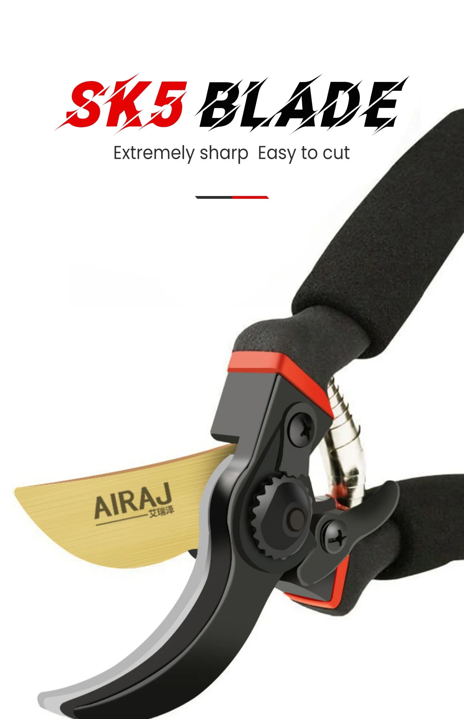 AIRAJ 8,5 inch Snoeischaar - Gratis verzending in Nederland