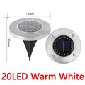 4/8 Stuks Solar Grondspots – 8/20 LED Buitenverlichting voor Tuin en Pad - 
Gratis verzending in Nederland