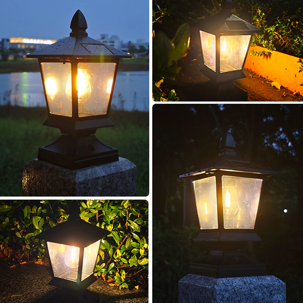 Solar Tuinlamp voor Pilaar - Gratis verzending in Nederland