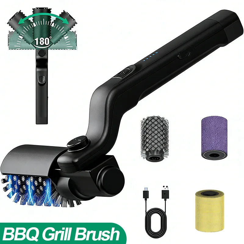 Elektrische BBQ Borstel – Grillborstel met 3 Snelheidsstanden
Gratis verzending in Nederland