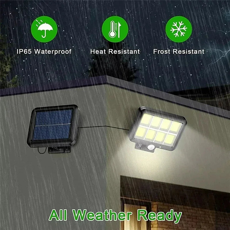 COB Solar Wandlamp met Bewegingssensor -
Gratis verzending in Nederland