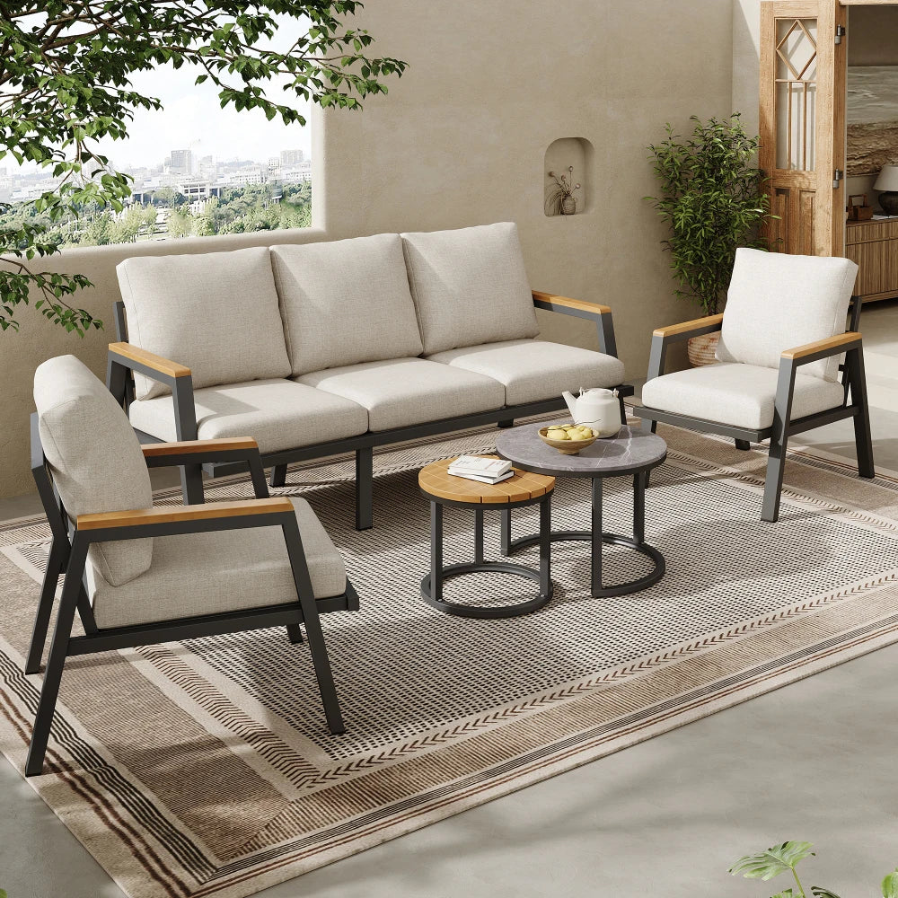 Tuin Loungeset - 
Gratis verzending in Nederland
