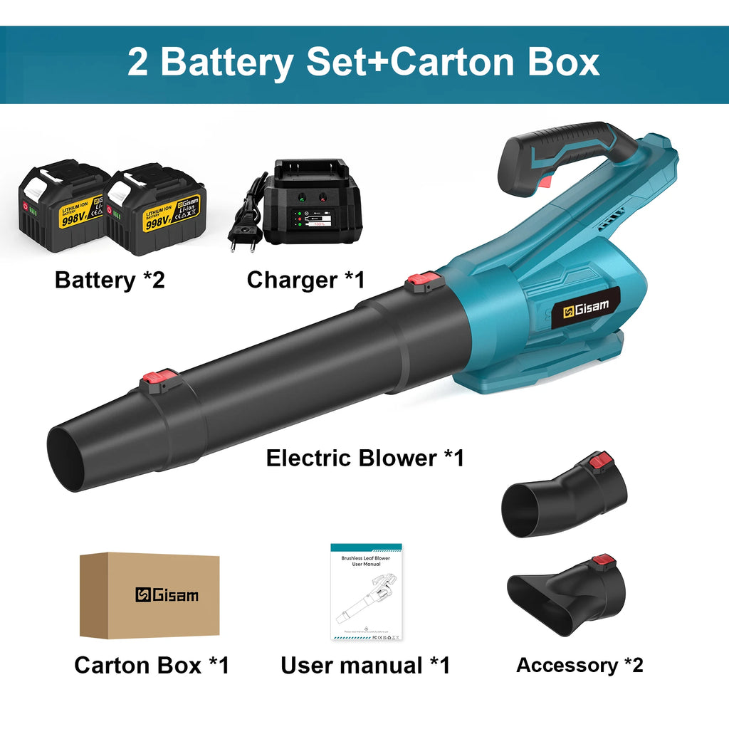 2000W Accu Bladblazer - Makita 18V Compatibel - 
Gratis verzending in Nederland