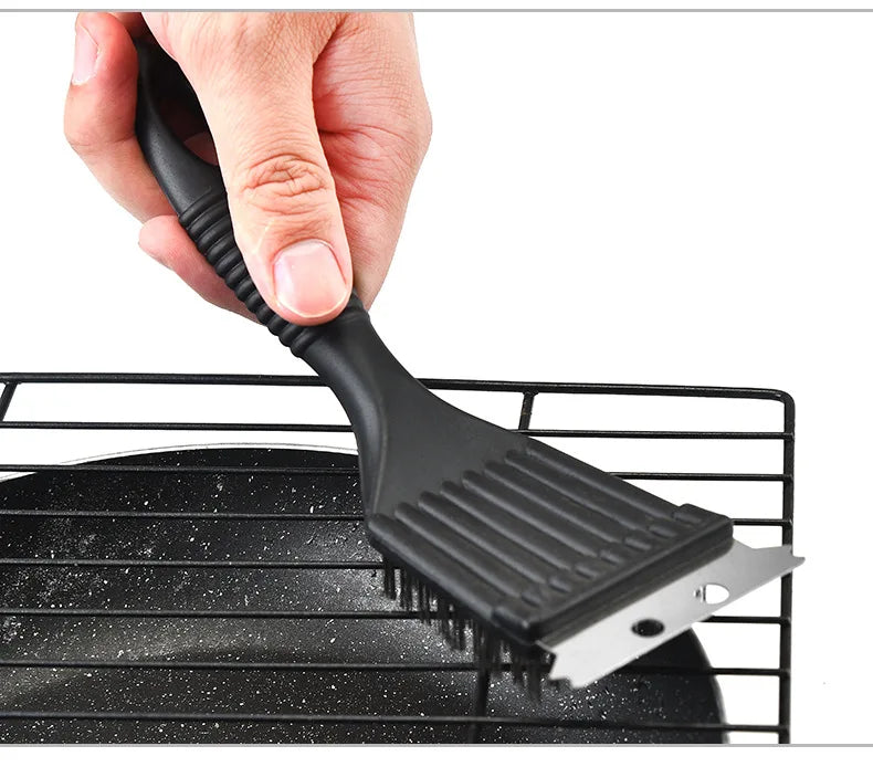 Stalen BBQ Grillborstel - 
Gratis verzending in Nederland