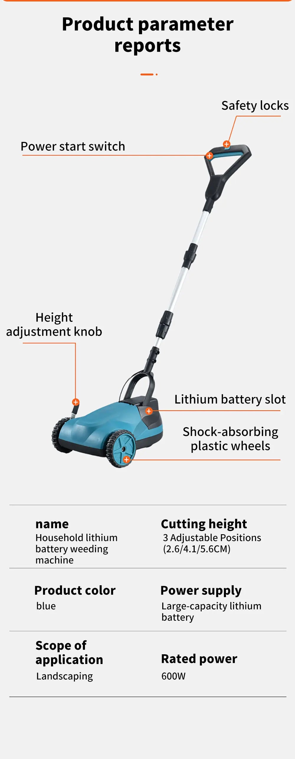 Elektrische Mini Grastrimmer - 
Gratis verzending in Nederland