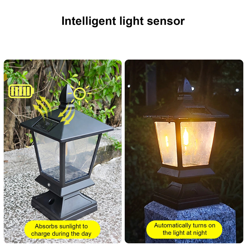 Solar Tuinlamp voor Pilaar - Gratis verzending in Nederland