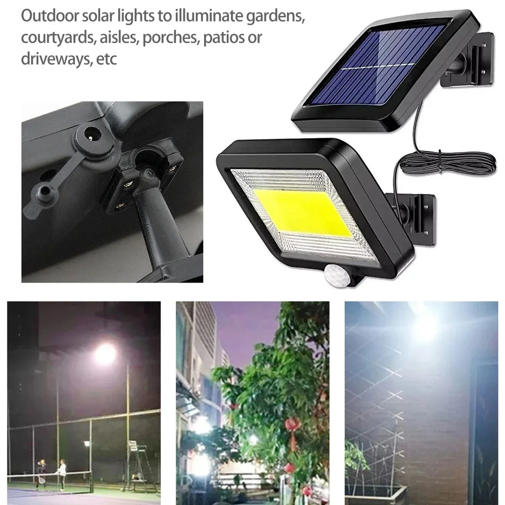 COB Solar Wandlamp met Bewegingssensor -
Gratis verzending in Nederland