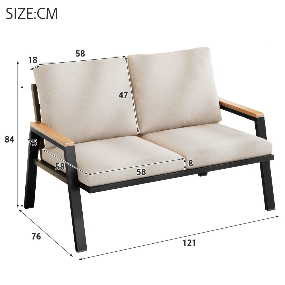 Tuin Loungeset - 
Gratis verzending in Nederland