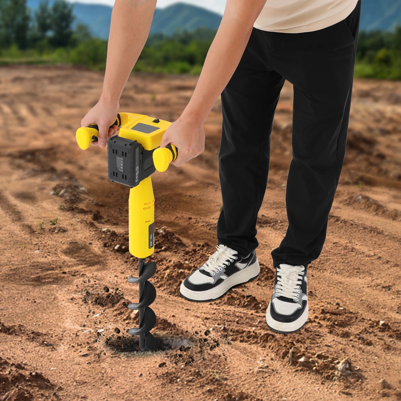 20V Accu Grondboor – Draadloze - 
Gratis verzending in Nederland