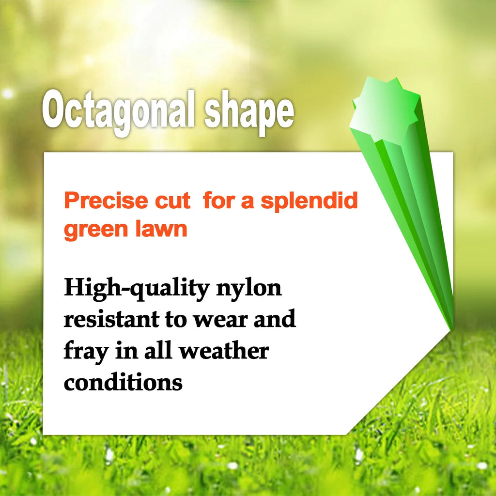 1LB Nylon Octagonal shape Mowing Trimmer Line - 
Gratis verzending in Nederland