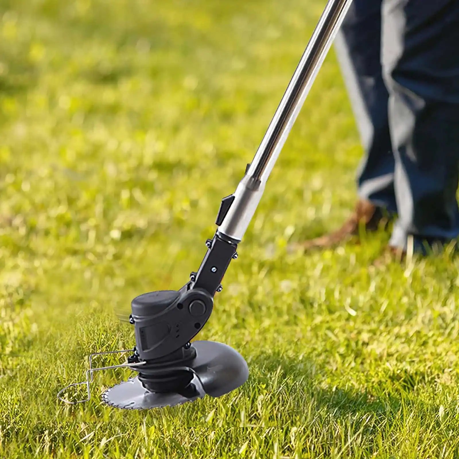 850W Accu Grastrimmer – Elektrische Grasmaaier voor Tuin en Gazon (Makita Accu Compatibel) - 
Gratis verzending in Nederland
