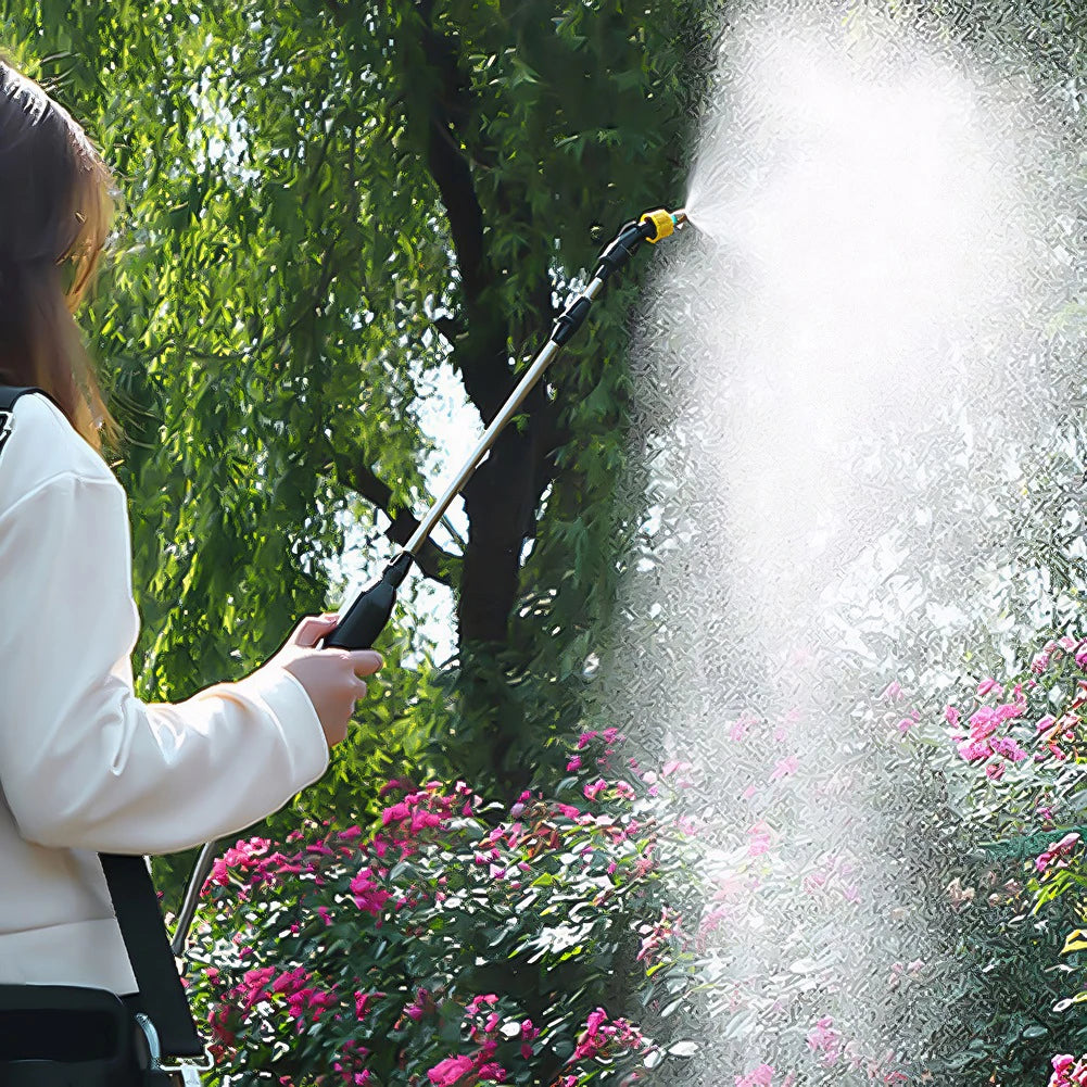 5L Shoulder Pesticide Electric Sprayer Plant Mister Automatic Garden Water Sprayer Bottle USB Rechargeable Agricultural Sprayer