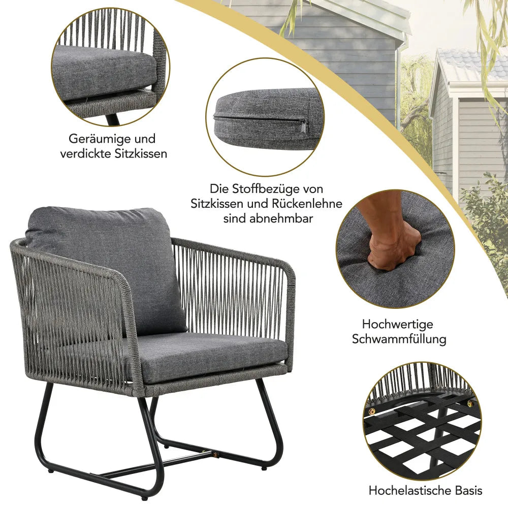 5-delige Tuin Loungeset
