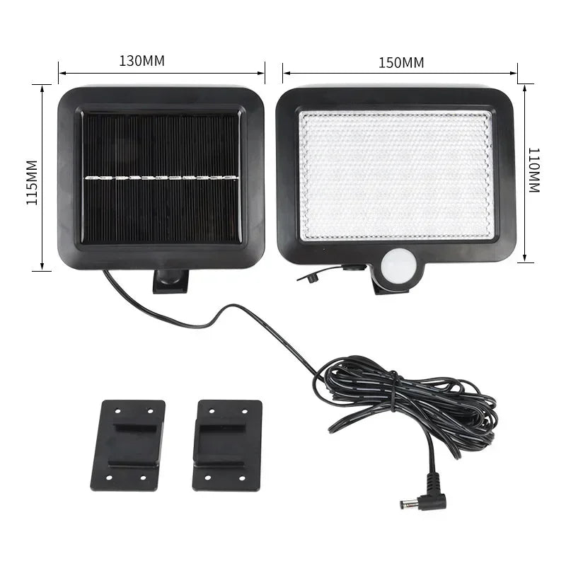 COB Solar Wandlamp met Bewegingssensor -
Gratis verzending in Nederland