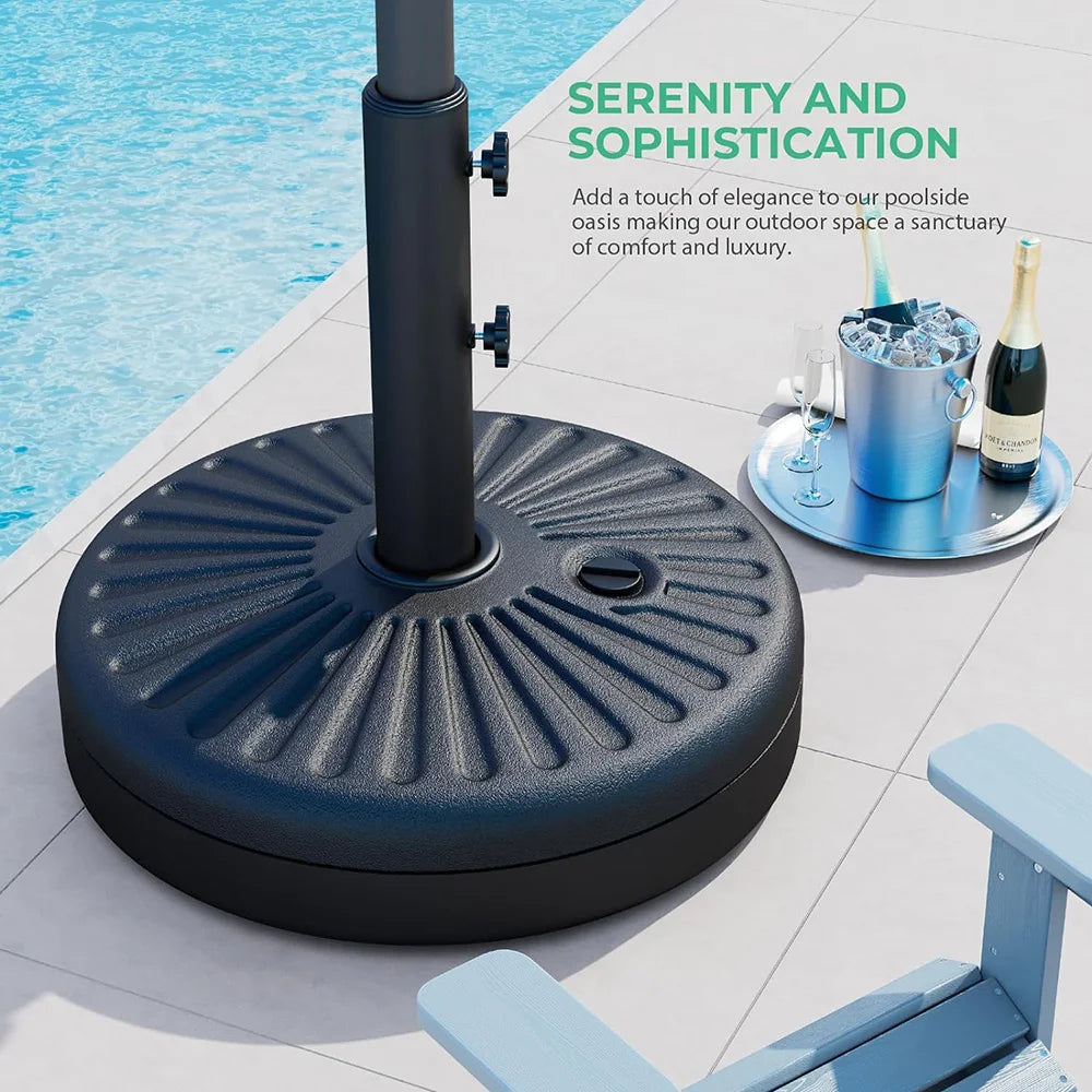22L Parasolvoet – Vulbare Patio Umbrella Stand voor Buitenparasols - 
Gratis verzending in Nederland