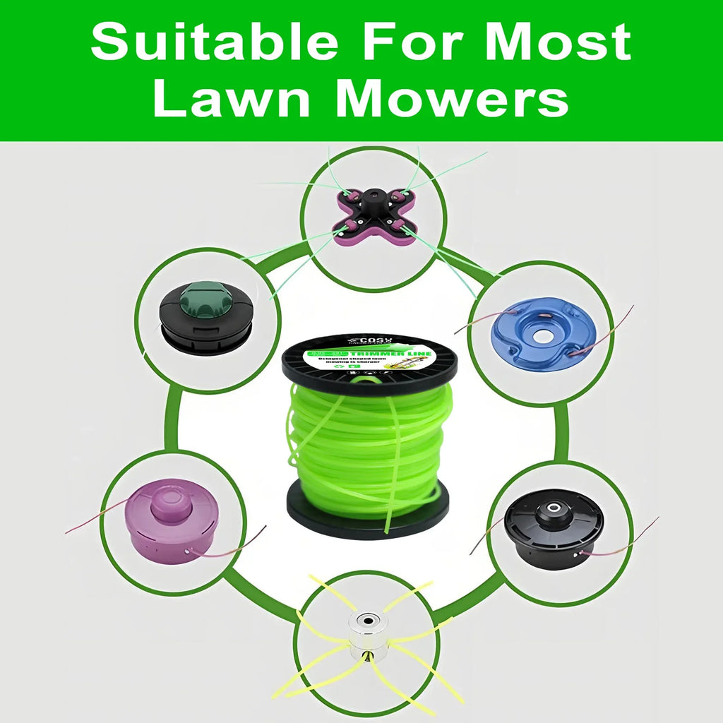 1LB Nylon Octagonal shape Mowing Trimmer Line - 
Gratis verzending in Nederland