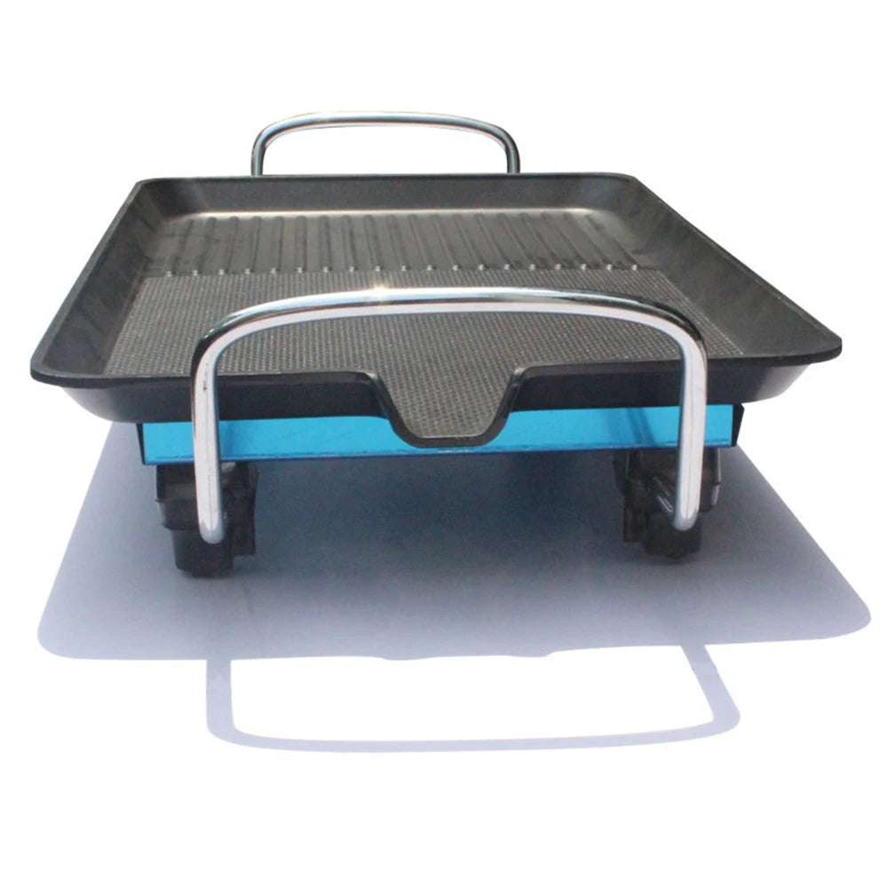 Rechthoekige Elektrische BBQ Grill – 40 × 24 cm Bakplaat voor Binnen en Buiten - 
Gratis verzending in Nederland