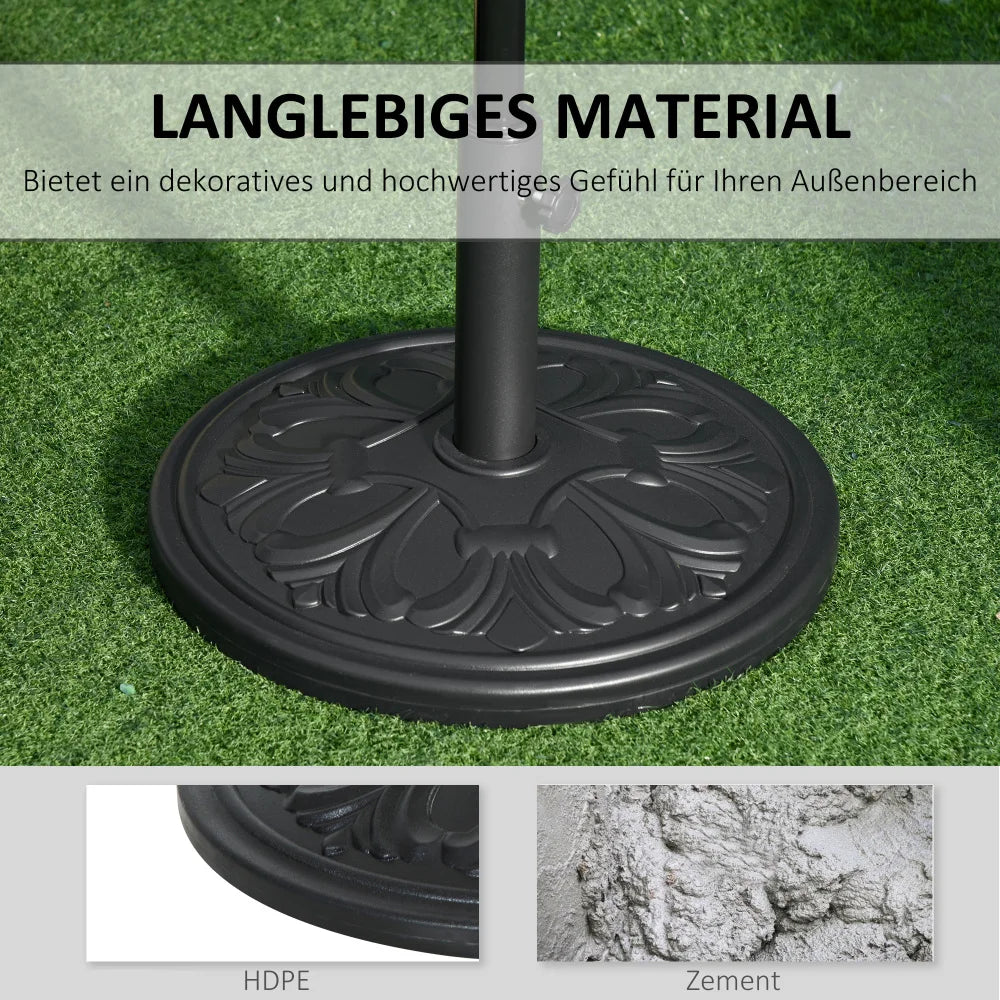 13 kg Ronde Parasolvoet - 
Gratis verzending in Nederland
