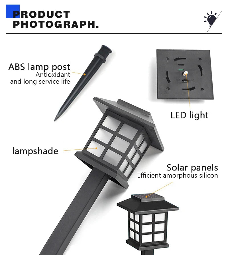 LED Solar Tuinlamp - Gratis verzending in Nederland