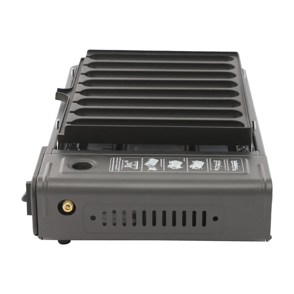 Tafelmodel Gas BBQ – 42 × 26 × 11 cm Draagbare en Demonteerbare Gasbarbecue - 
Gratis verzending in Nederland