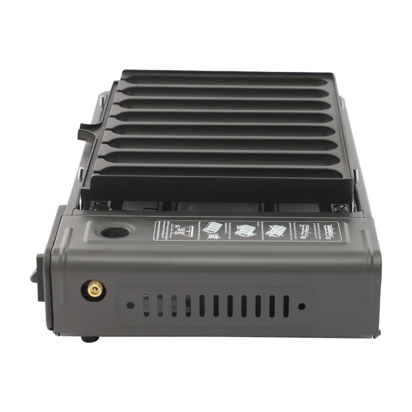 Tafelmodel Gas BBQ – 42 × 26 × 11 cm Draagbare en Demonteerbare Gasbarbecue - 
Gratis verzending in Nederland