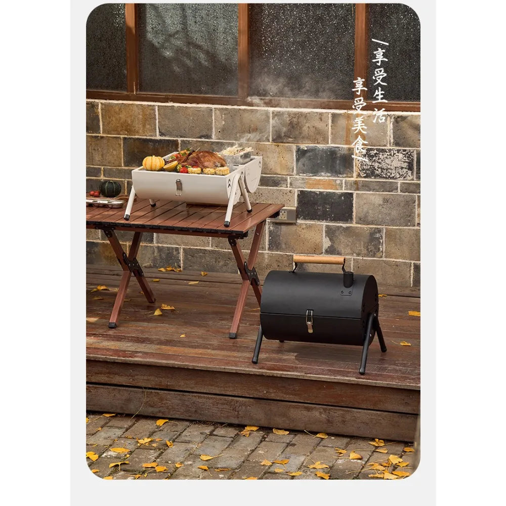Rookloze 2-in-1 BBQ Grill – Draagbare Grill & Bakplaat voor Binnen en Buiten - 
Gratis verzending in Nederland