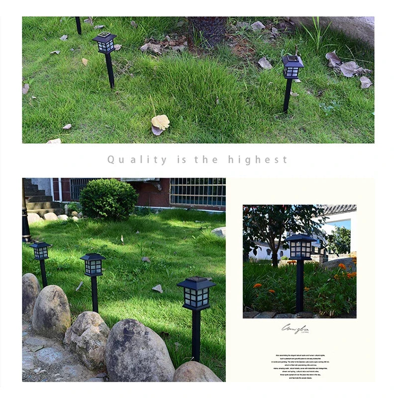 Heinast Solar LED Lamp – Waterdichte Buitenlamp met Zonnepaneel voor Tuin, Oprit en Straatverlichting - 
Gratis verzending in Nederland