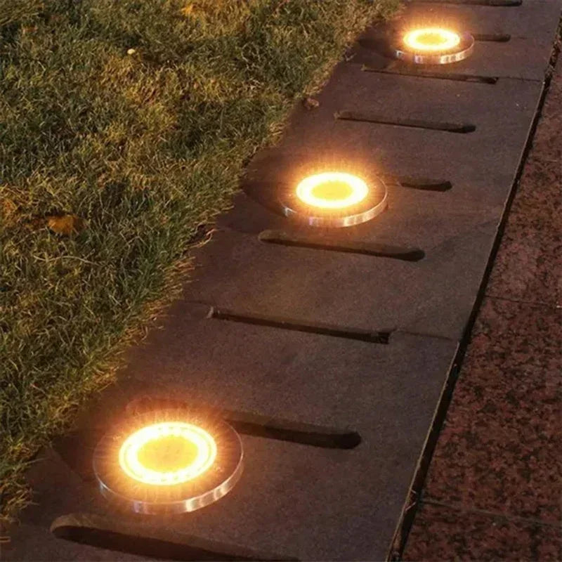 4/8 Stuks Solar Grondspots – 8/20 LED Buitenverlichting voor Tuin en Pad - 
Gratis verzending in Nederland