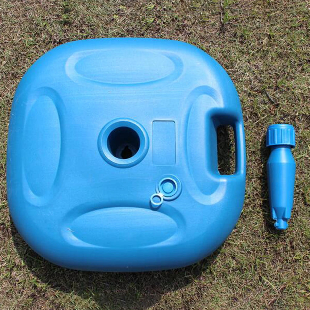 Vulbare Parasolvoet – Watergevulde Umbrella Stand voor Buitenparasols  42x42x17cm - 
Gratis verzending in Nederland
