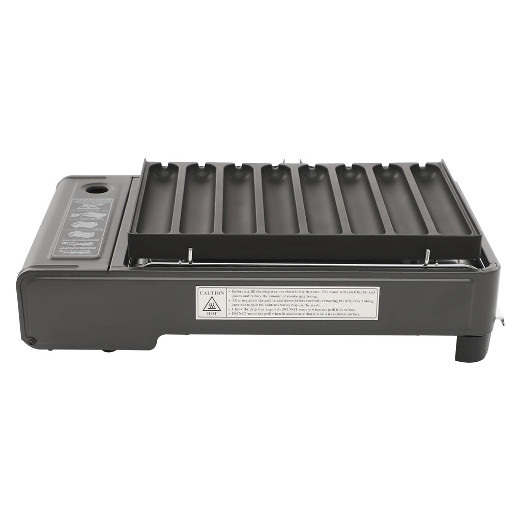 Tafelmodel Gas BBQ – 42 × 26 × 11 cm Draagbare en Demonteerbare Gasbarbecue - 
Gratis verzending in Nederland
