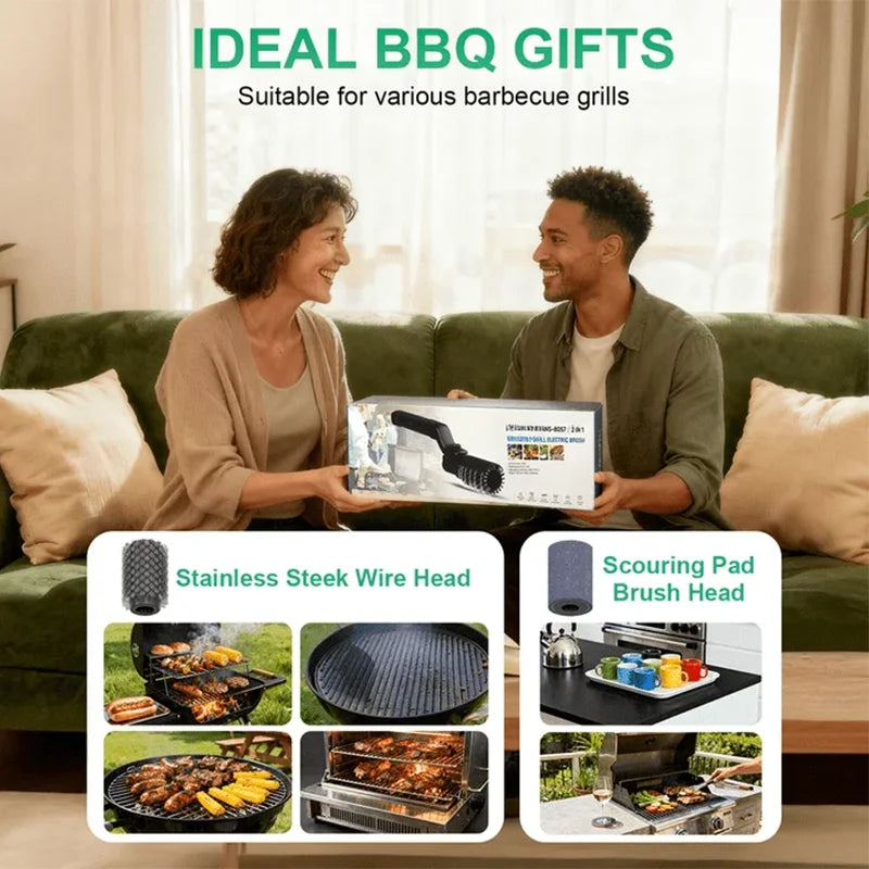 Elektrische BBQ Borstel – Grillborstel met 3 Snelheidsstanden
Gratis verzending in Nederland