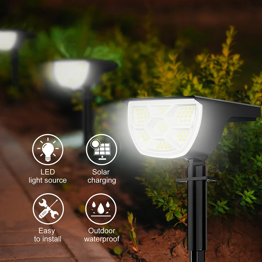 72/68 LED Solar Tuinspots - 
Gratis verzending in Nederland
