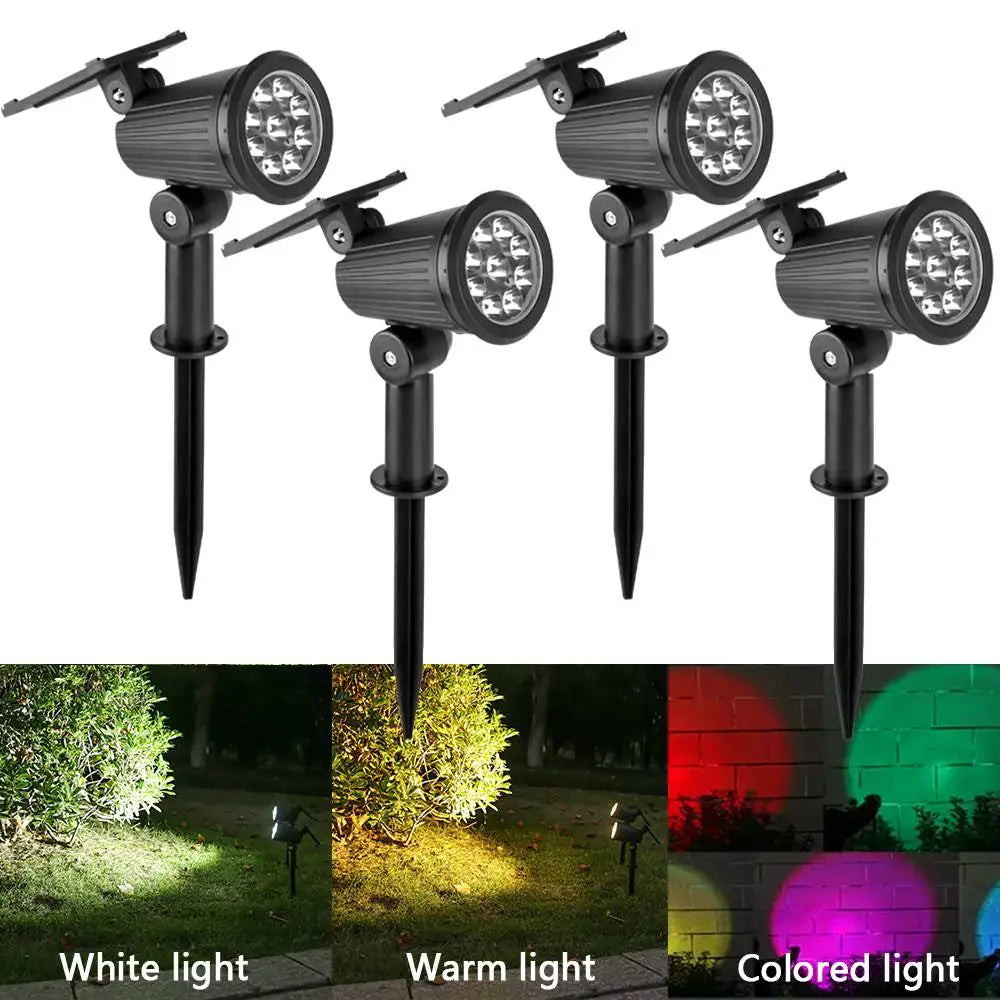 9 LED Solar Tuinspot - Gratis verzending in Nederland