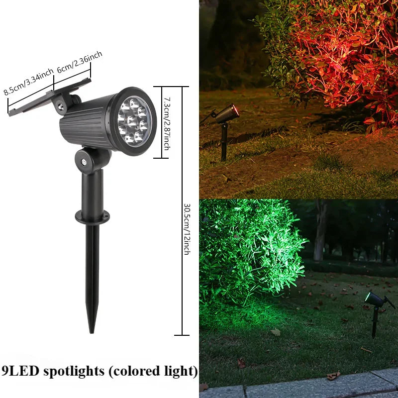 9 LED Solar Tuinspot - Gratis verzending in Nederland