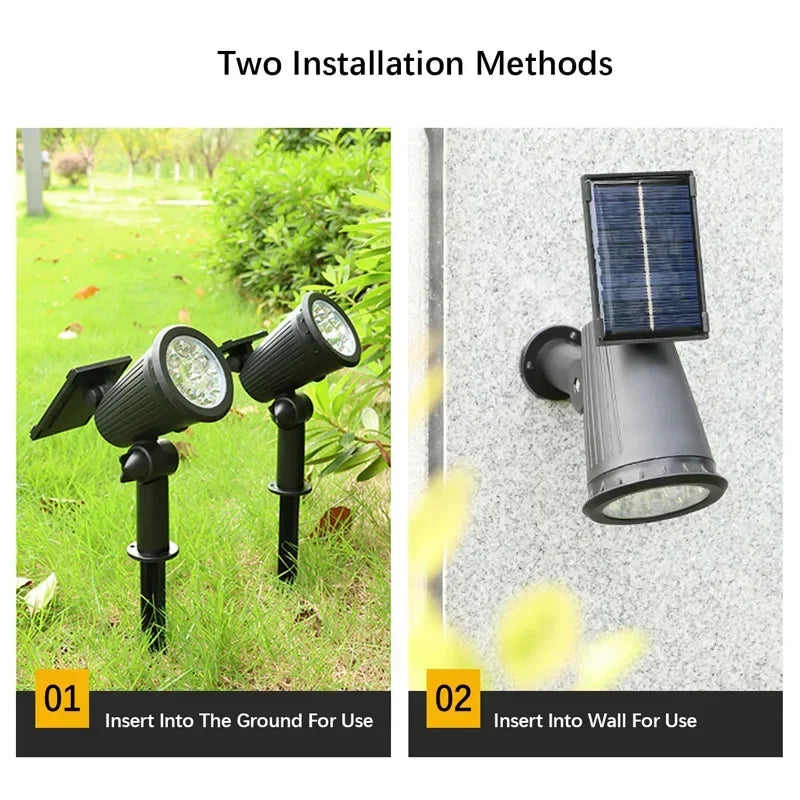 9 LED Solar Tuinspot - Gratis verzending in Nederland