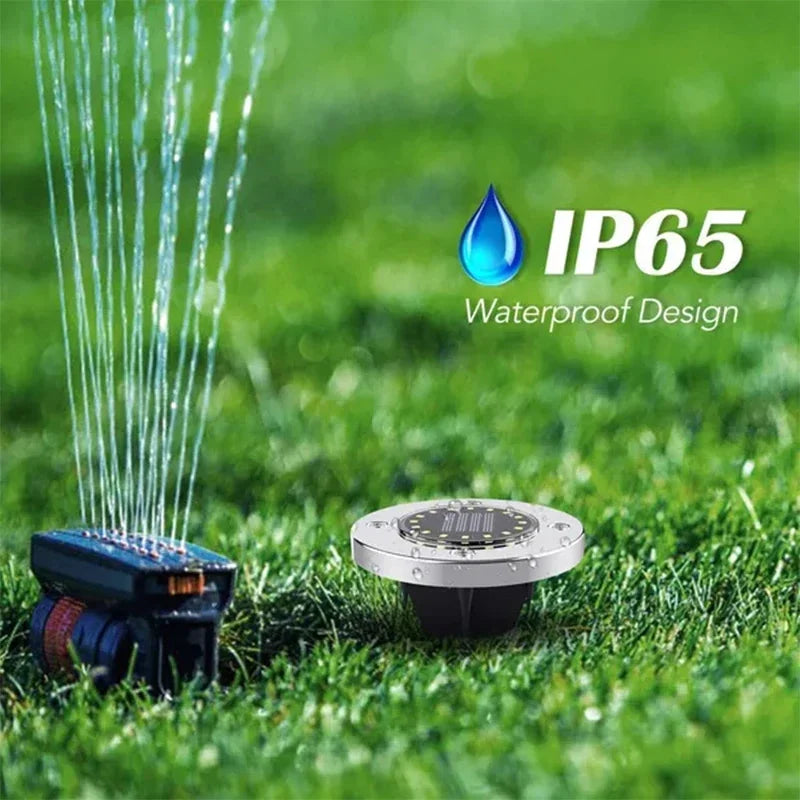 4/8 Stuks Solar Grondspots – 8/20 LED Buitenverlichting voor Tuin en Pad - 
Gratis verzending in Nederland
