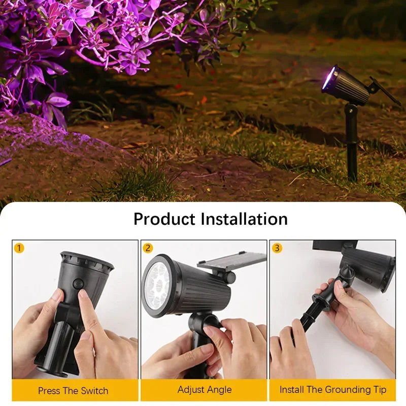 9 LED Solar Tuinspot - Gratis verzending in Nederland
