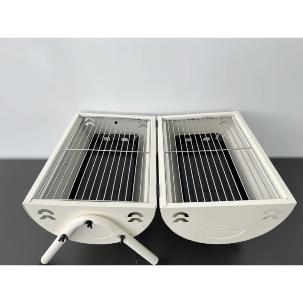 Rookloze 2-in-1 BBQ Grill – Draagbare Grill & Bakplaat voor Binnen en Buiten - 
Gratis verzending in Nederland