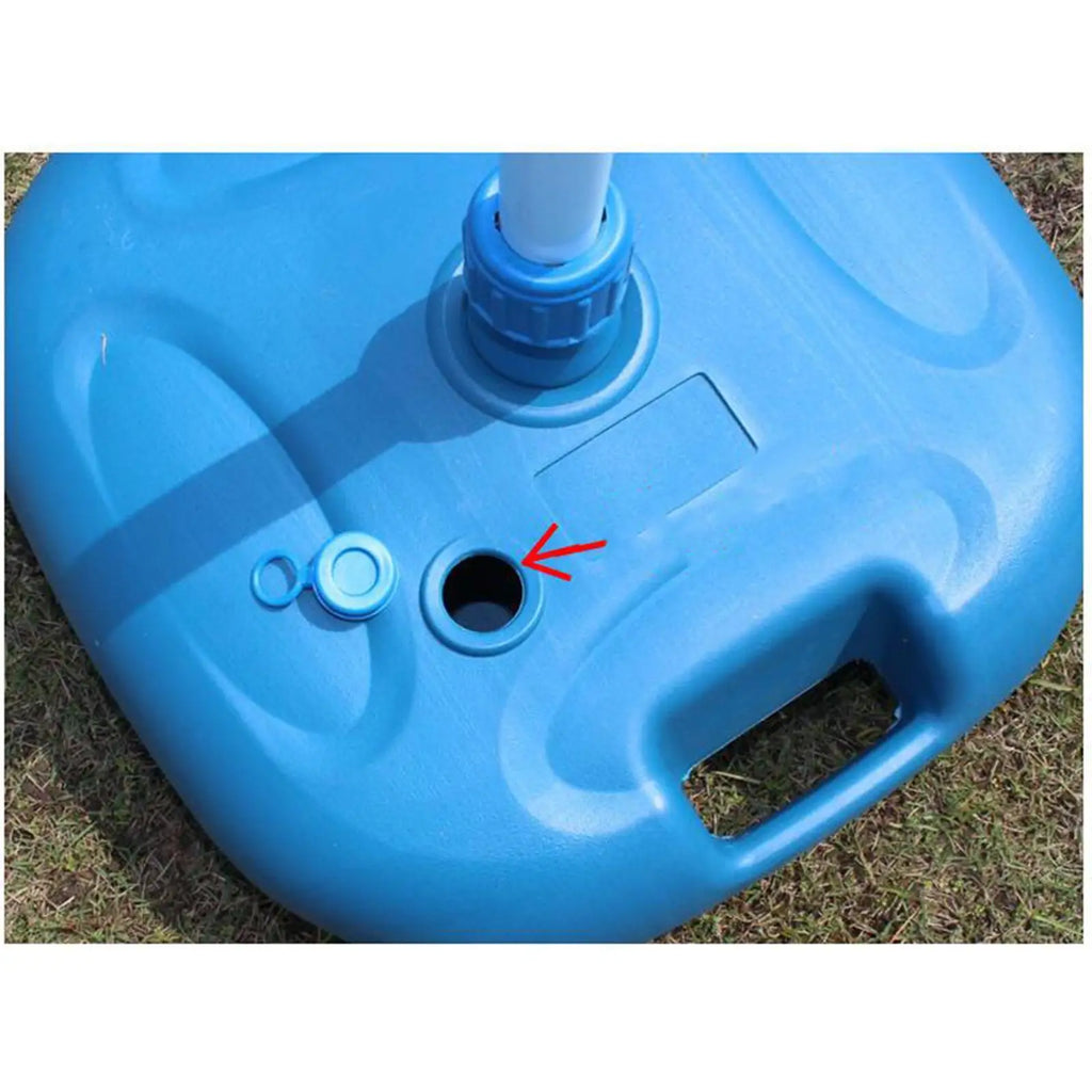 Vulbare Parasolvoet – Watergevulde Umbrella Stand voor Buitenparasols  42x42x17cm - 
Gratis verzending in Nederland