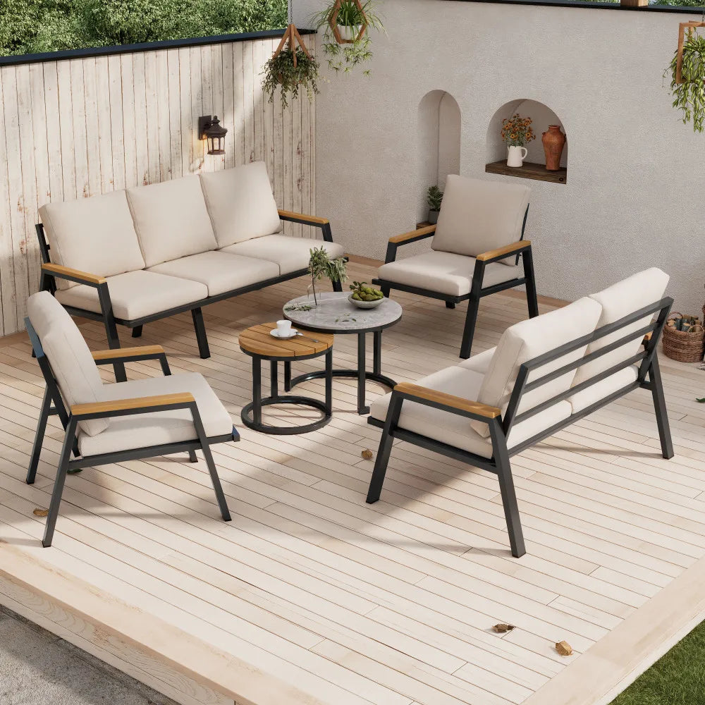 Tuin Loungeset - 
Gratis verzending in Nederland