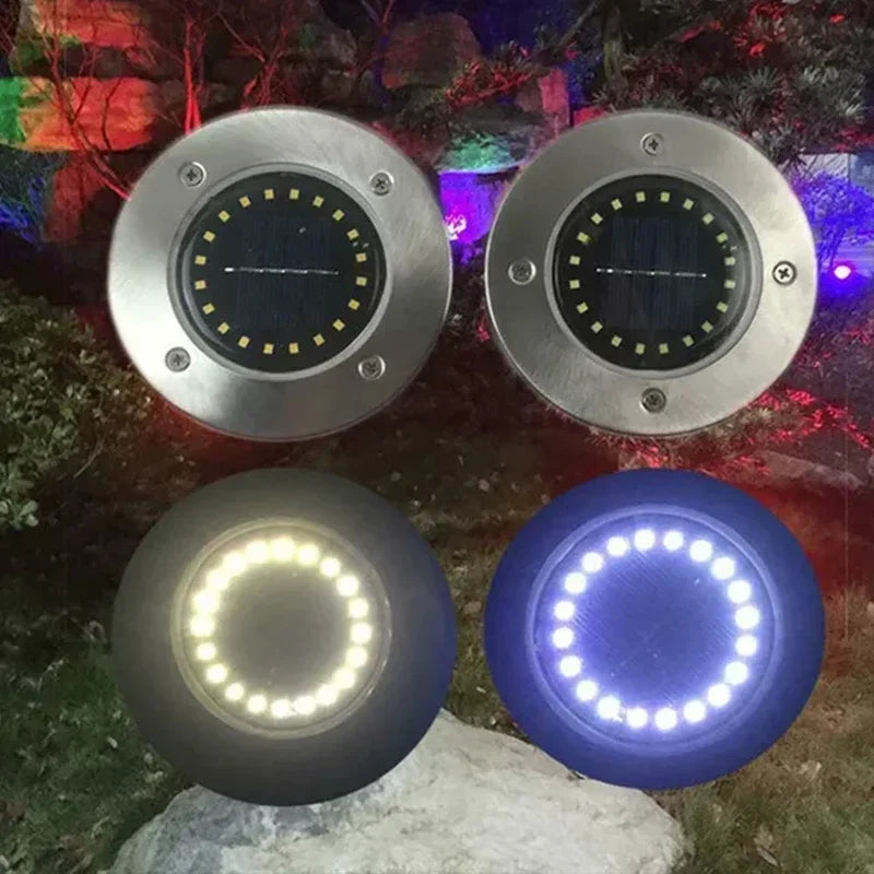 4/8 Stuks Solar Grondspots – 8/20 LED Buitenverlichting voor Tuin en Pad - 
Gratis verzending in Nederland
