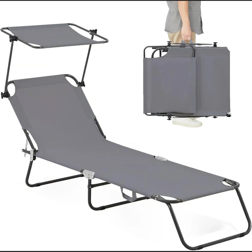Ligstoel voor Tuin, Strand en Terras (1 stuk / set) - Gratis verzending in Nederland